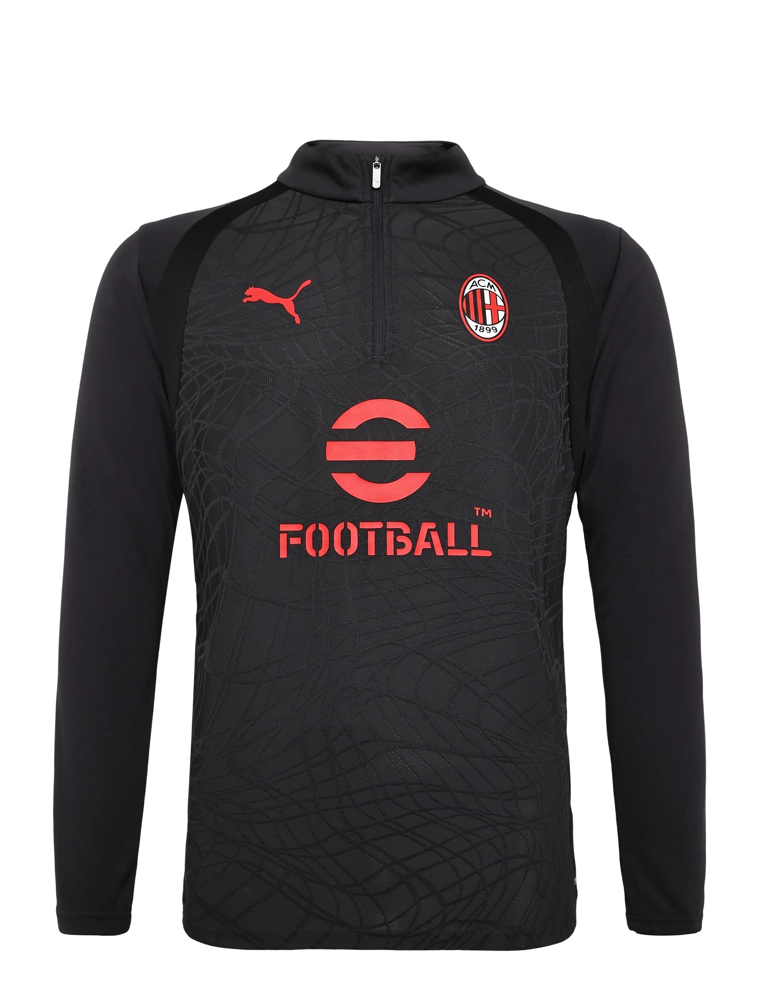 PUMA ACM Training 1/4 Zip Top - Sportjackor - FLAT DARK GRAY / grey