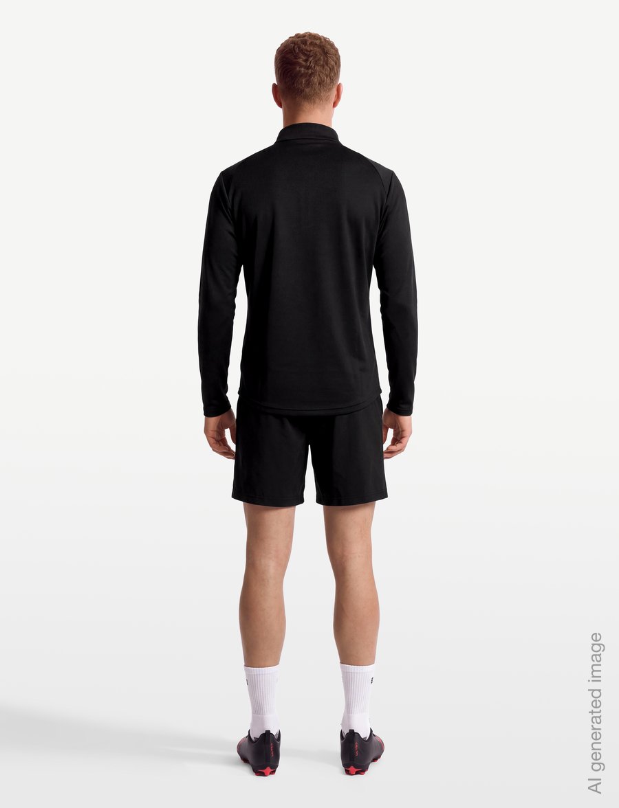 PUMA - AC Milan Training 1/4 Zip Top - jalgpallisärgid - flat dark gray - 4