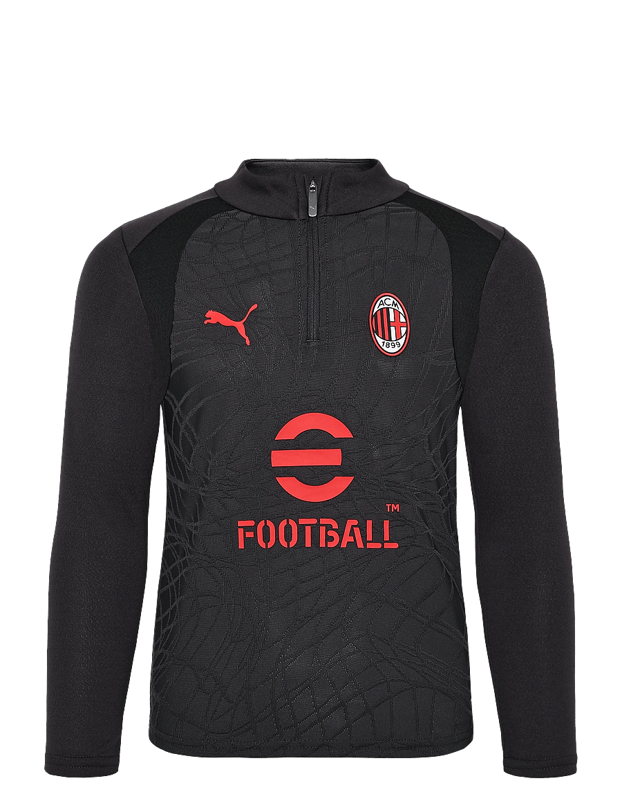 PUMA - ACM Training 1/4 Zip Top Jr - sporditopid - flat dark gray - 0