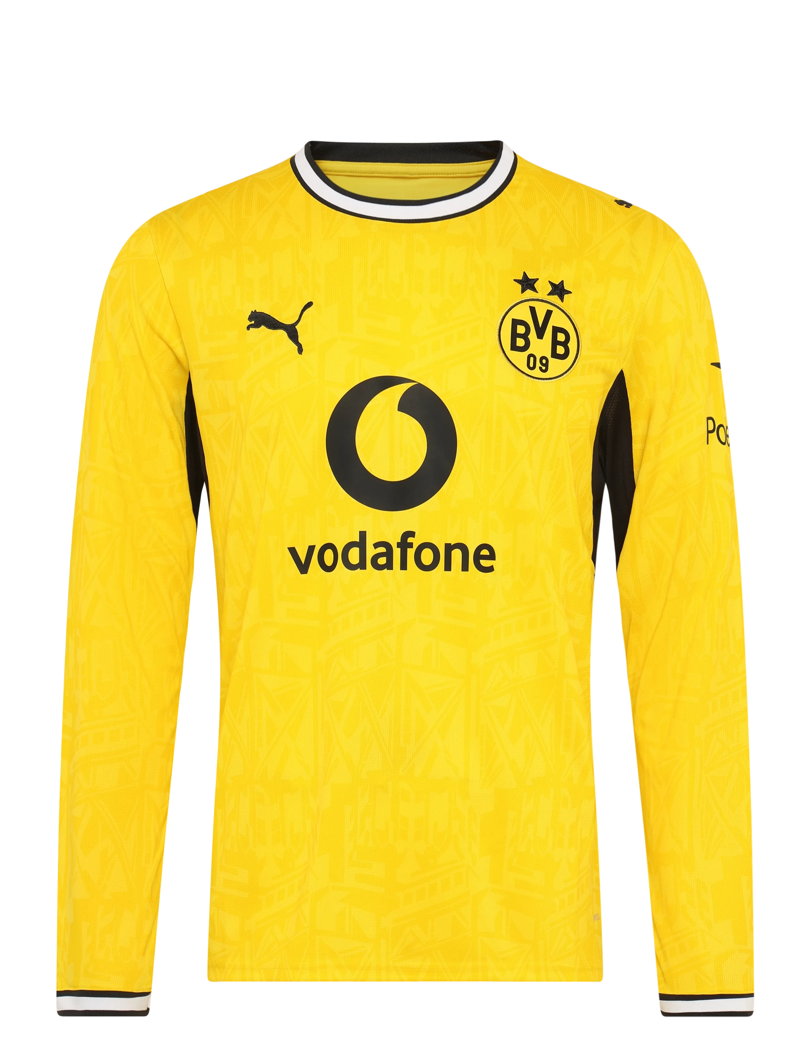 PUMA Borussia Dortmund Einrichtung Jersey Replica Ls Gelb - M - Herren