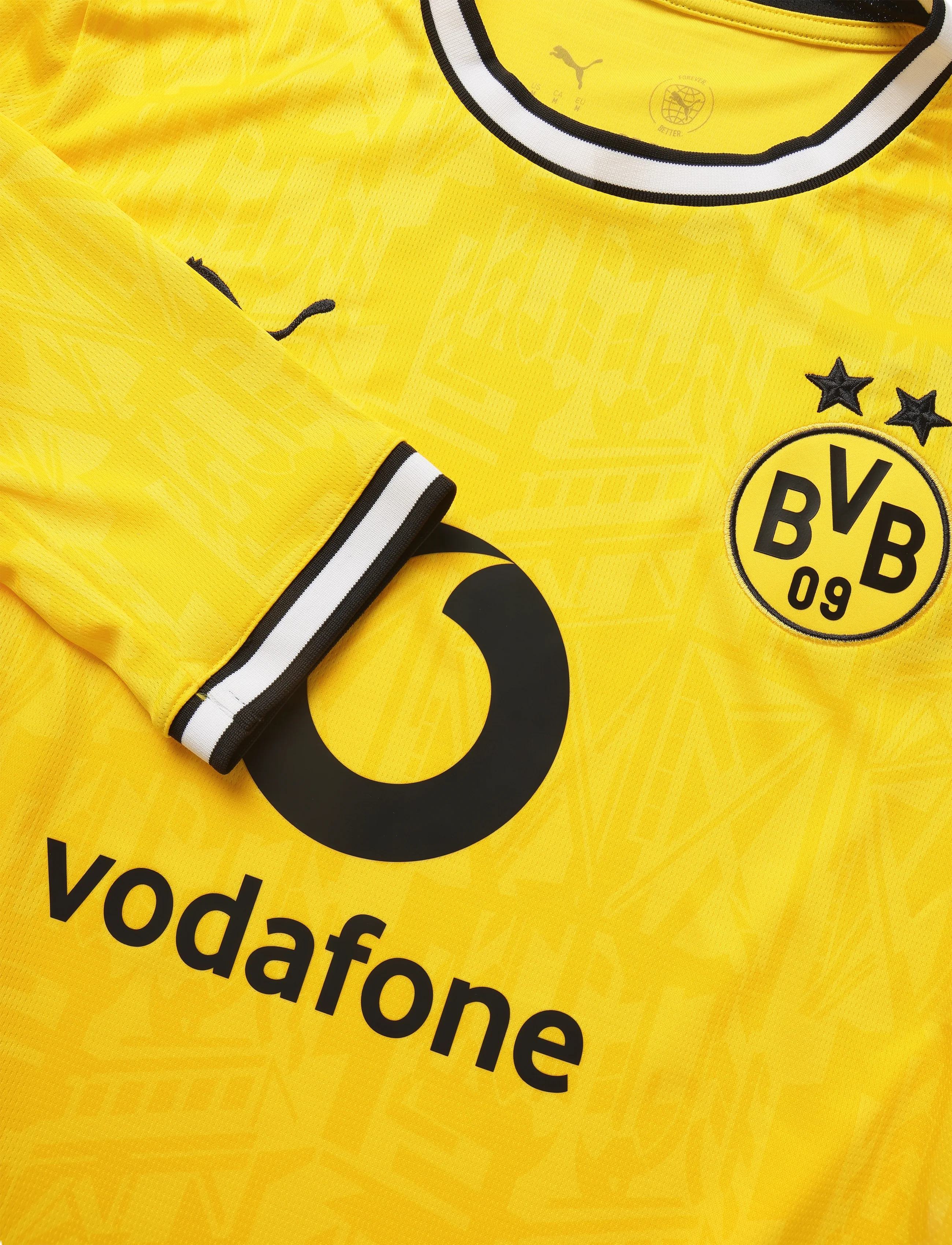 PUMA - BVB Home Jersey Replica LS - faster yellow-puma black - 2