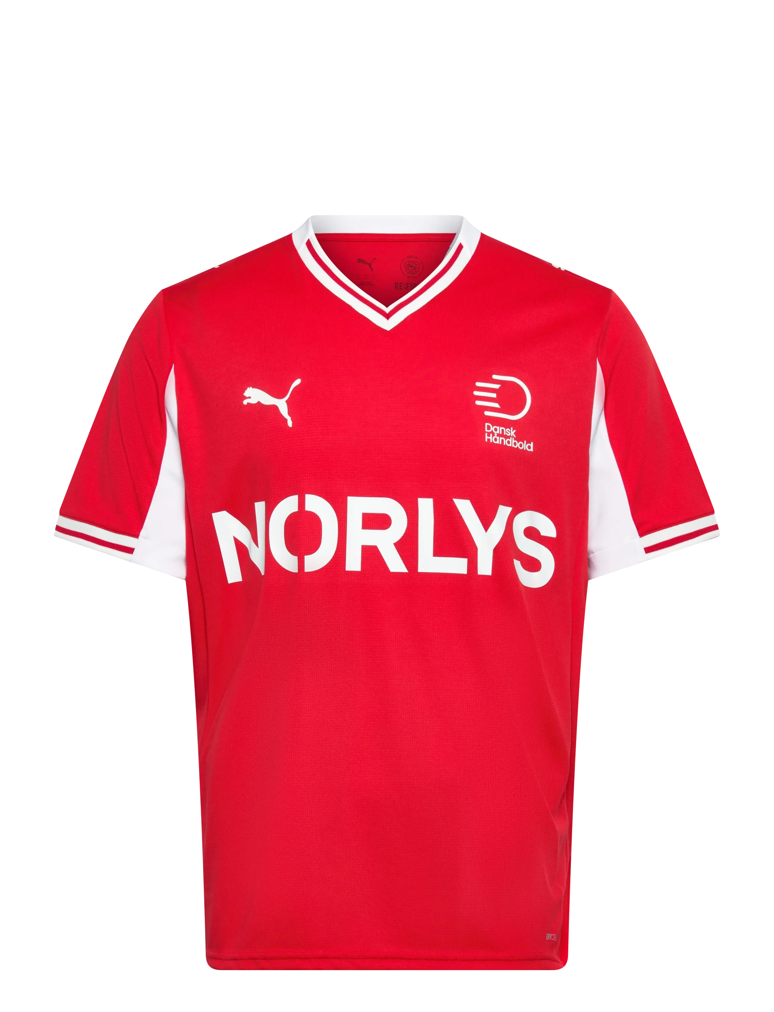 PUMA DHF Home Jersey - Overdele - PUMA RED-PUMA WHITE / red