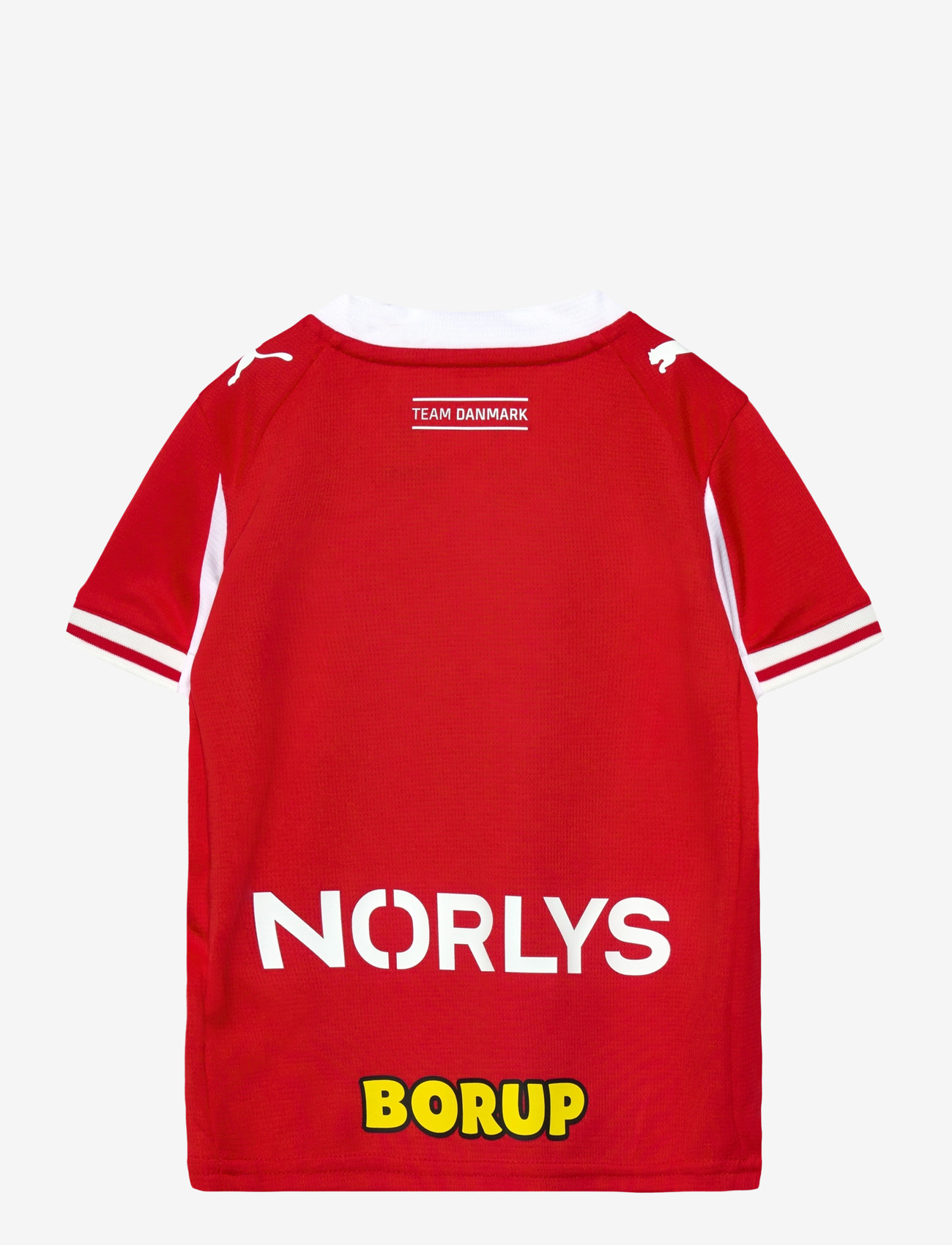 PUMA - DHF Home Jersey JR - lühikeste varrukatega t-särgid - puma red-puma white - 1