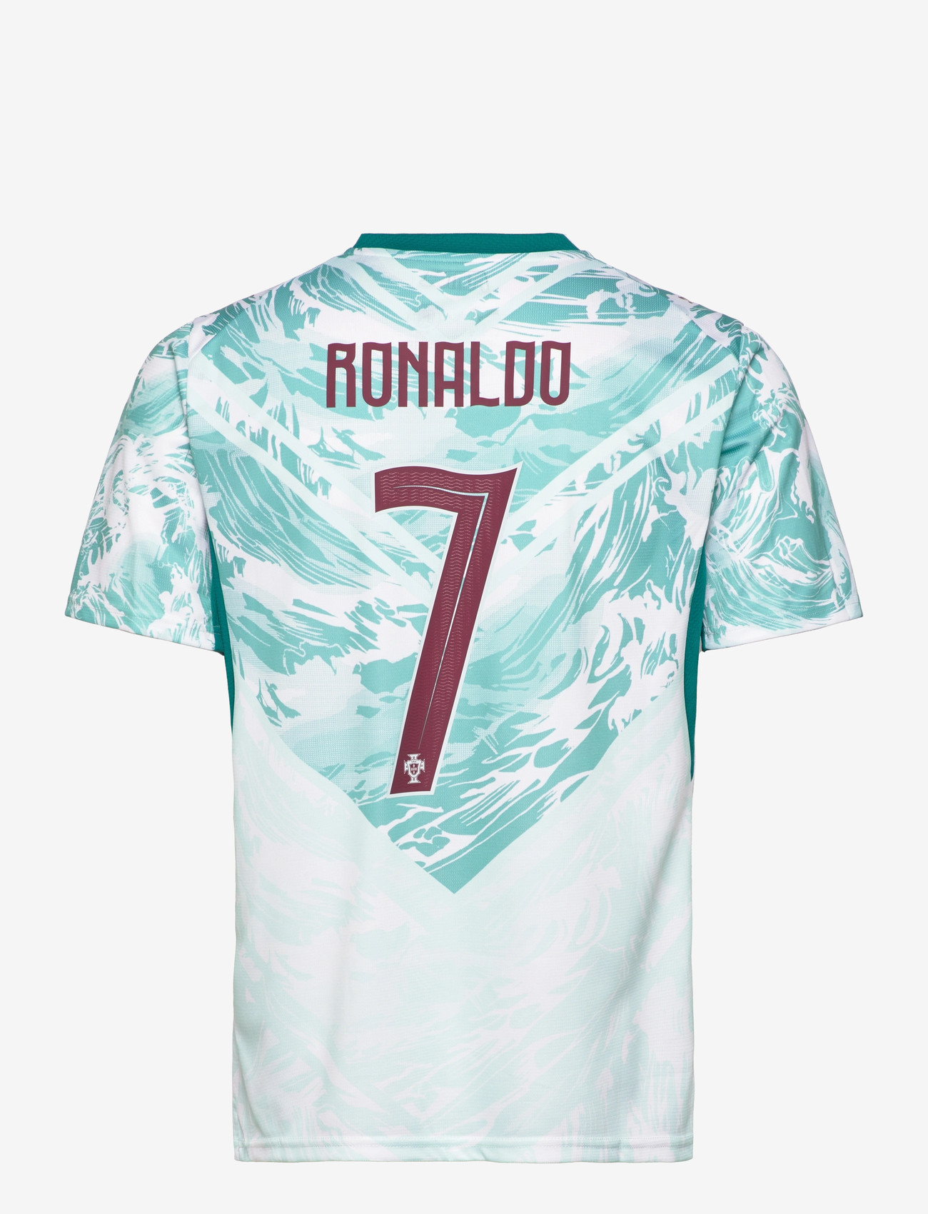 PUMA - FPF Away Jersey Replica Player - fotbollströjor - puma white-green lagoon - 1