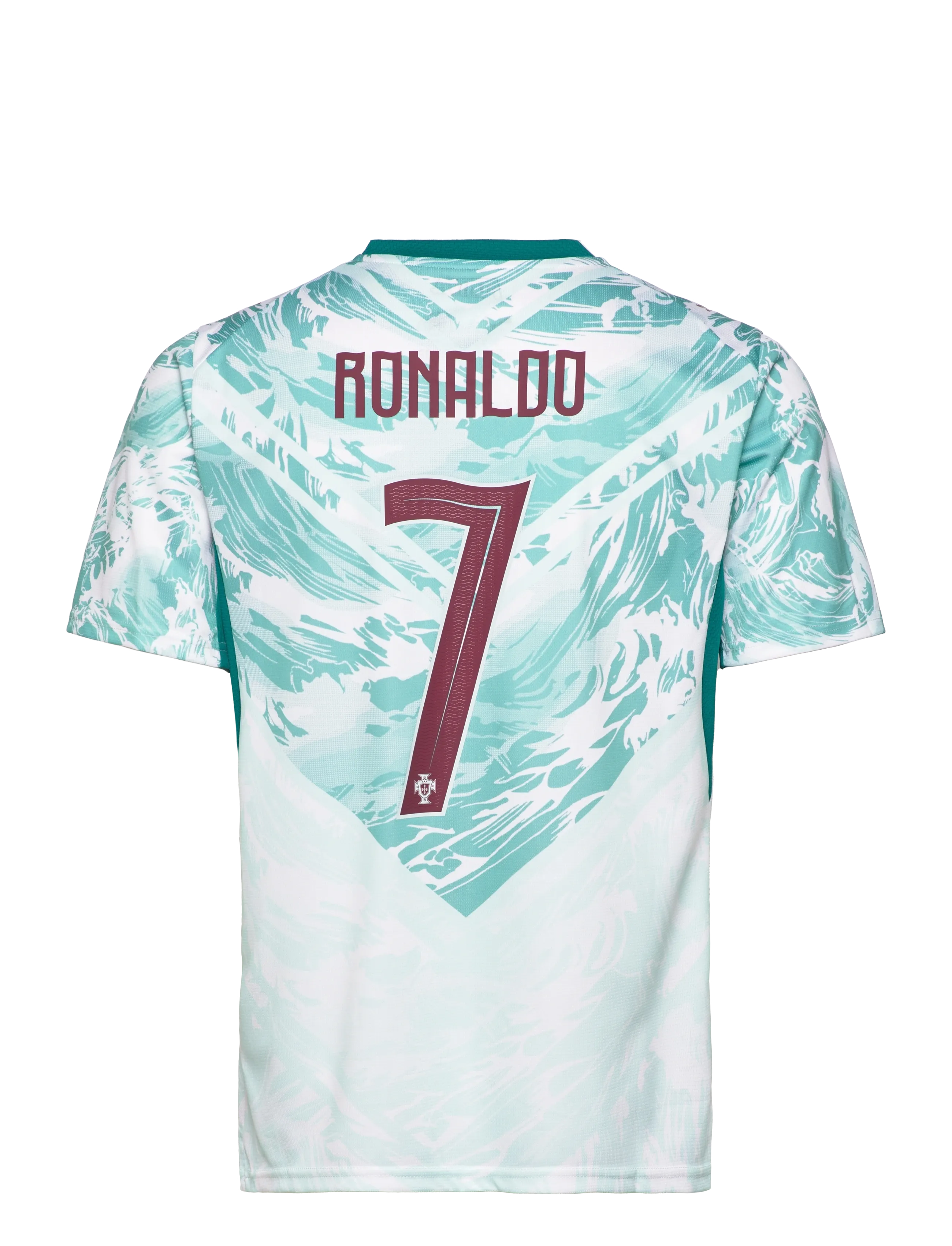 PUMA - FPF Away Jersey Replica Player - maillots de foot - puma white-green lagoon - 1