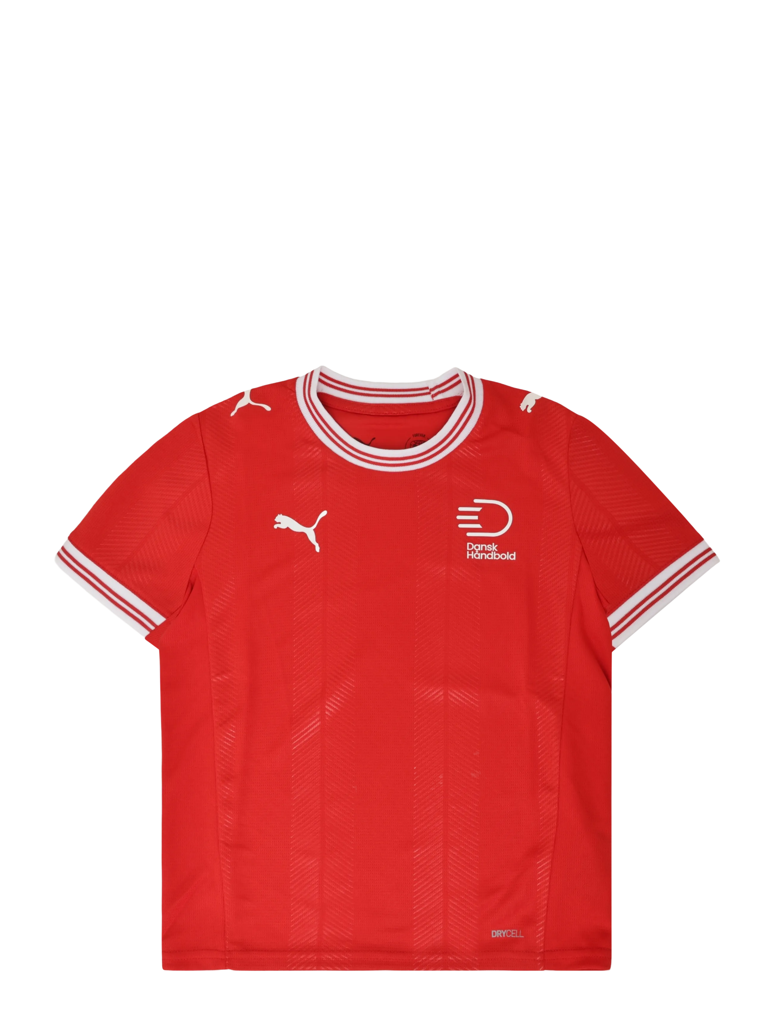 PUMA DH Home Jersey Jr w/o sponsor - Mannschaftssport - PUMA RED-PUMA WHITE / red