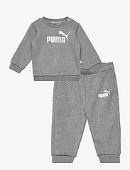 PUMA - Minicats ESS Crew Jogger FL - clothes - medium gray heather - 0
