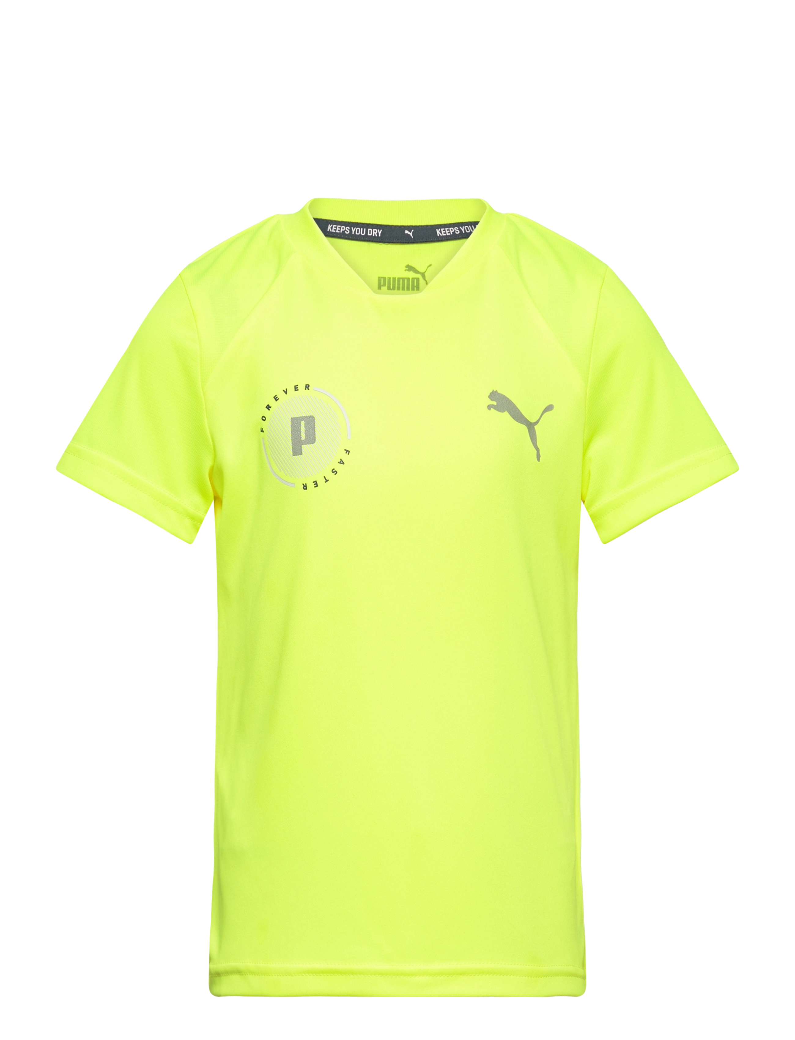 Active Sports Poly Tee B - YELLOW ALERT