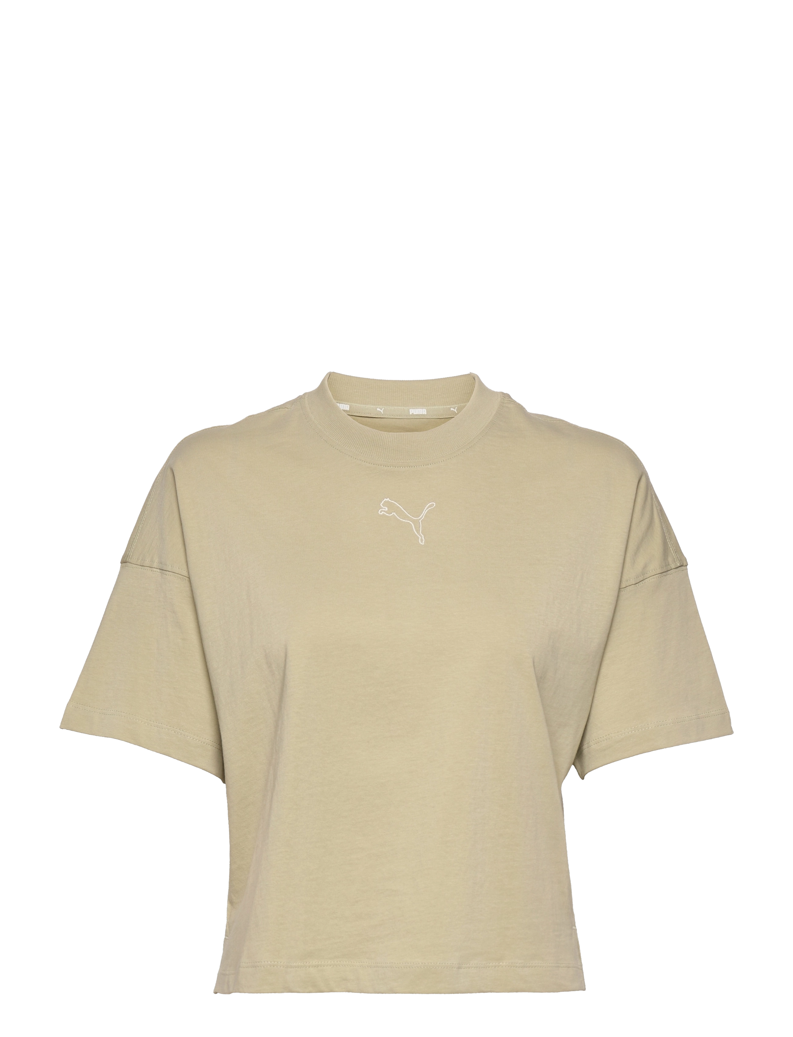 PUMA - HER Cropped Tee - spring moss - 0