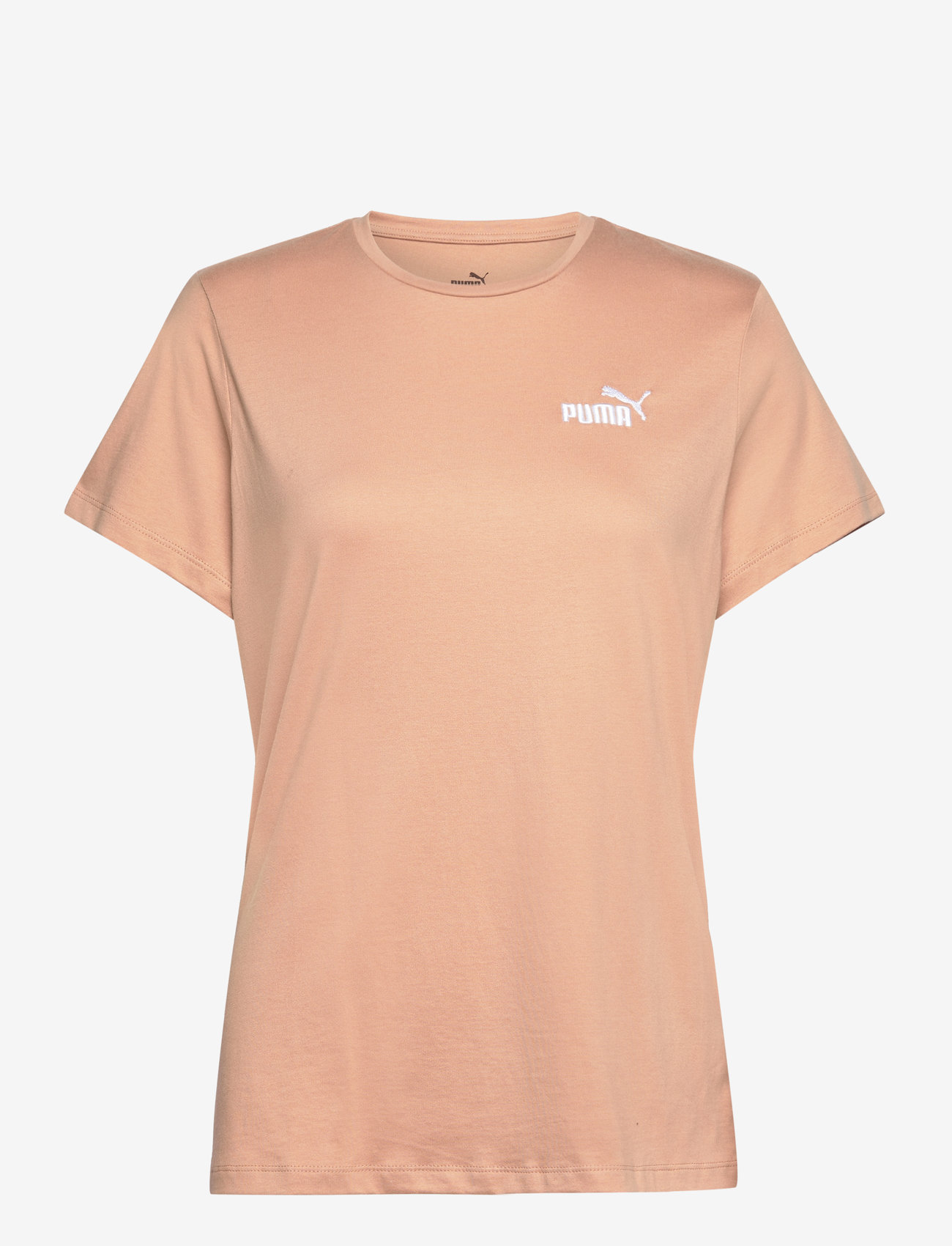 PUMA - ESS+ Embroidery Tee - dusty tan - 0