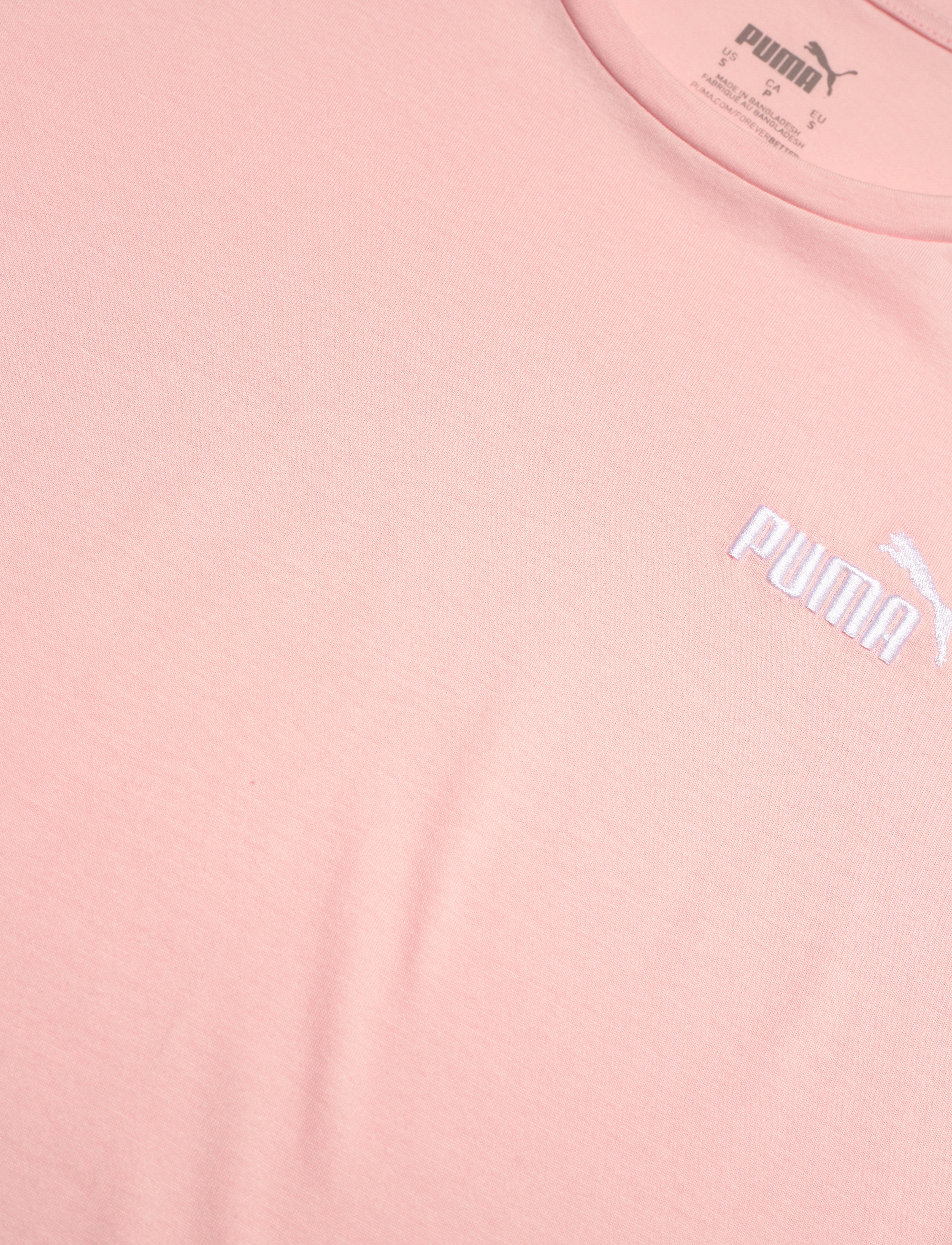 PUMA - ESS+ Embroidery Tee - rose dust - 2