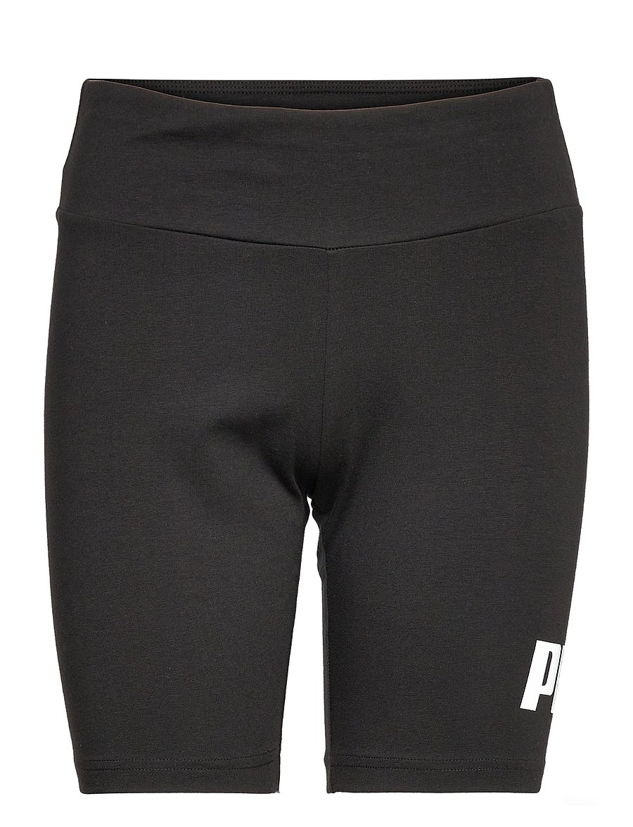 PUMA - ESS 7" Logo Short Leggings - 1/2 længde - puma black - 1