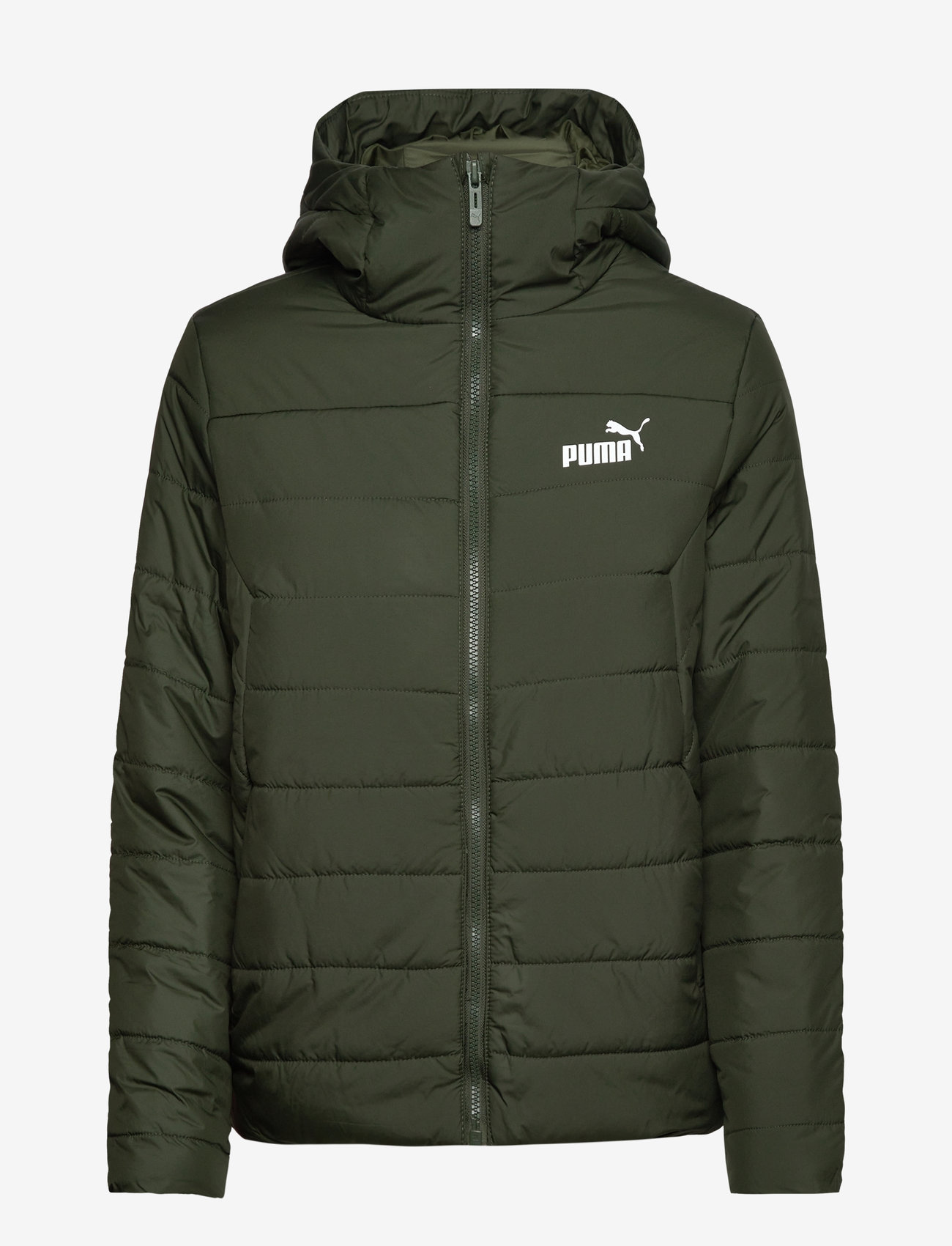 PUMA - ESS Hooded Padded Jacket - myrtle - 0