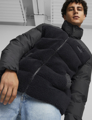 PUMA - Sherpa Puffer - mid layer jackets - puma black - 2