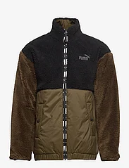 PUMA - Sherpa Jacket - fleecet - deep olive - 0