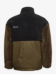 PUMA - Sherpa Jacket - midlayer-jakker - deep olive - 1