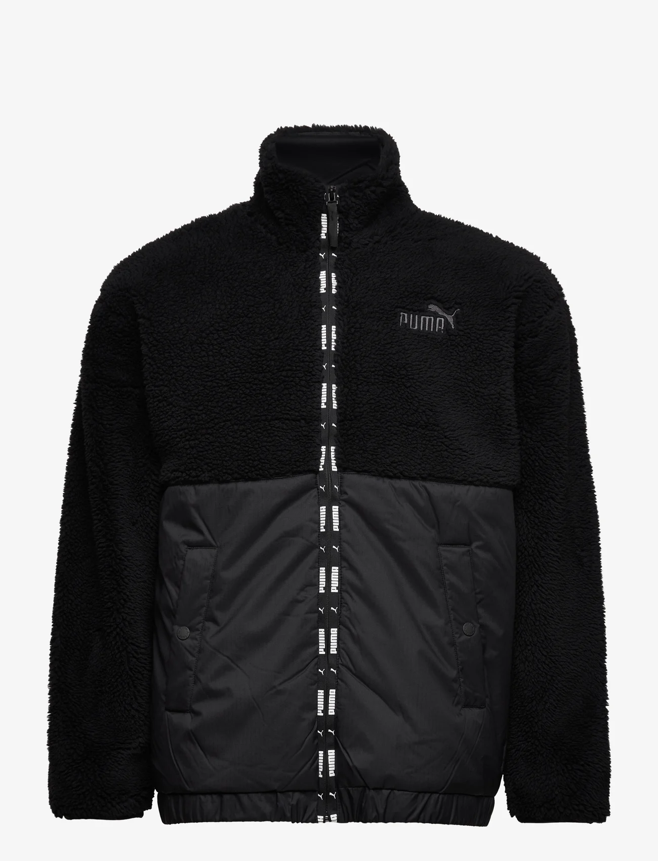 PUMA - Sherpa Jacket - truien en hoodies - puma black - 0