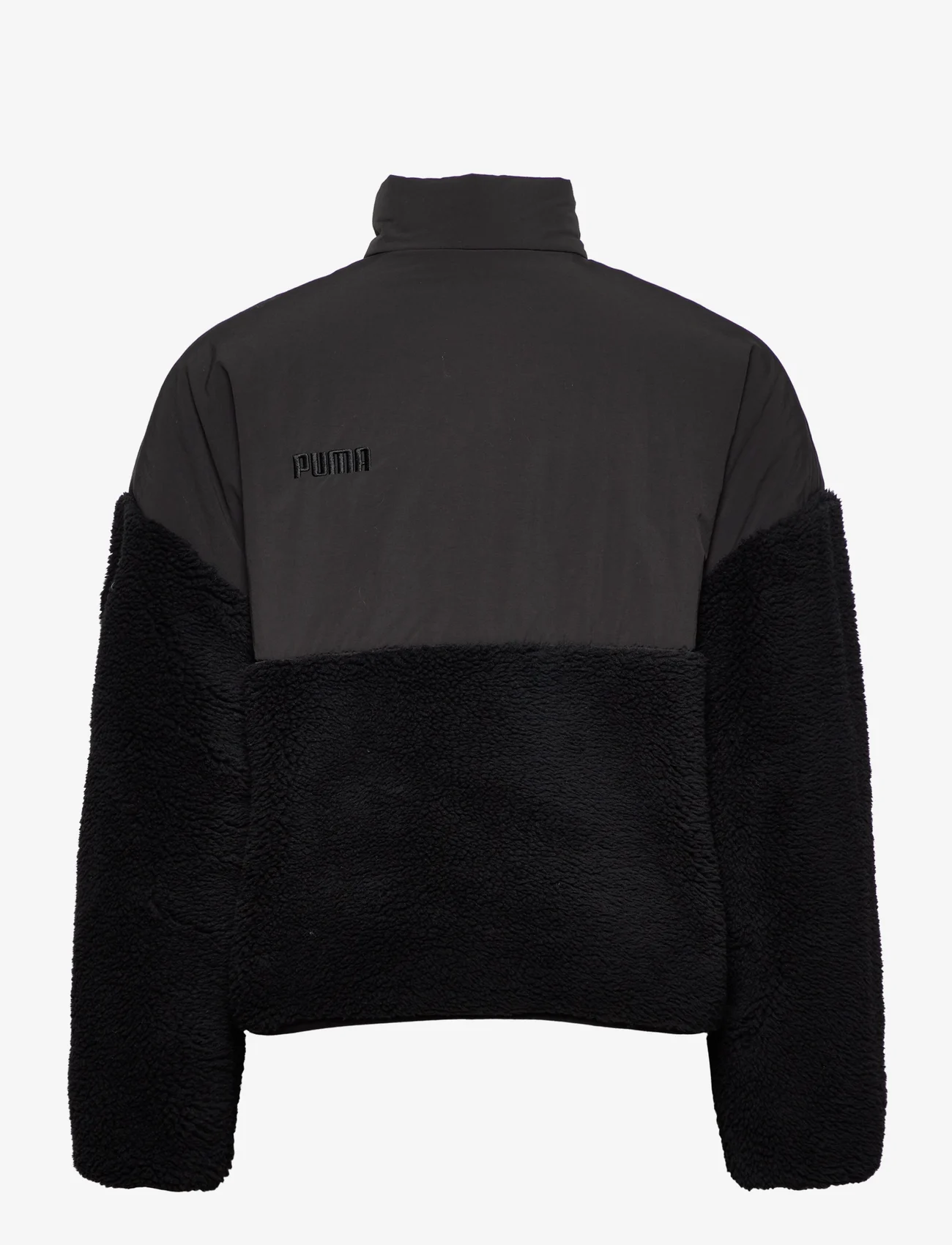 PUMA - Sherpa Jacket - hættetrøjer - puma black - 1