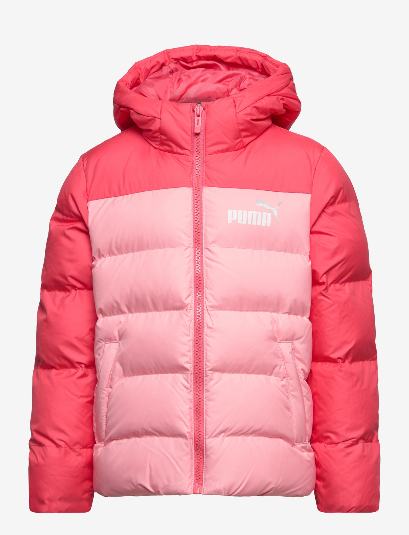 PUMA - Colourblock Polyball Hooded Jacket - peach smoothie - 0