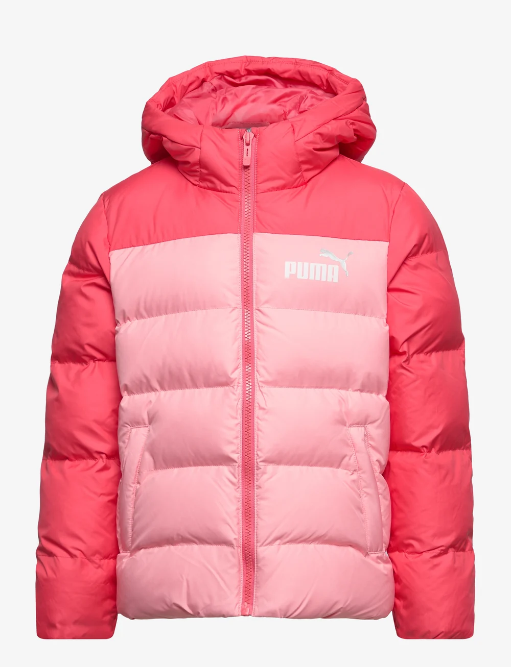 PUMA - Colourblock Polyball Hooded Jacket - isolierte jacken - peach smoothie - 1