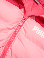 PUMA - Colourblock Polyball Hooded Jacket - insulated jackets - peach smoothie - 5