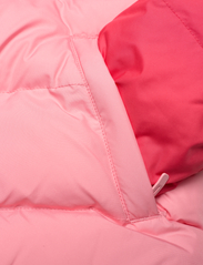 PUMA - Colourblock Polyball Hooded Jacket - insulated jackets - peach smoothie - 6