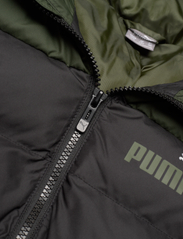 PUMA - Colourblock Polyball Hooded Jacket - dunjackor & fodrade jackor - puma black-myrtle - 5