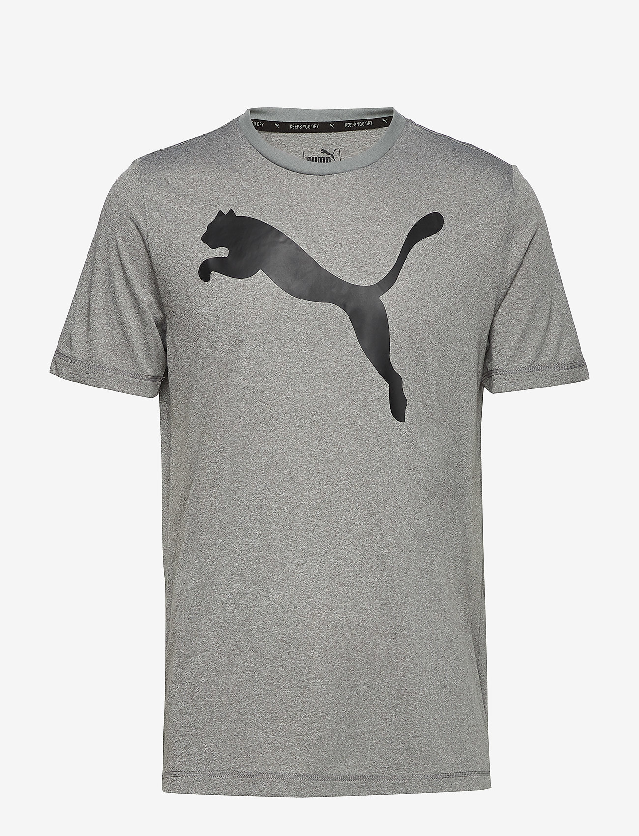 Active Big Logo Tee - MEDIUM GRAY HEATHER