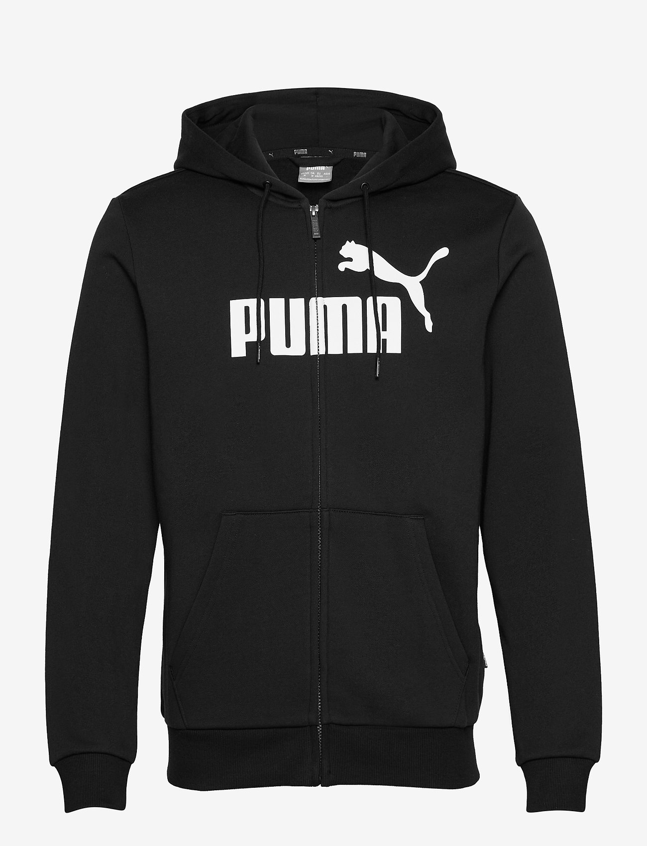 PUMA - ESS FZ Hoody FL Big Logo - puma black - 0