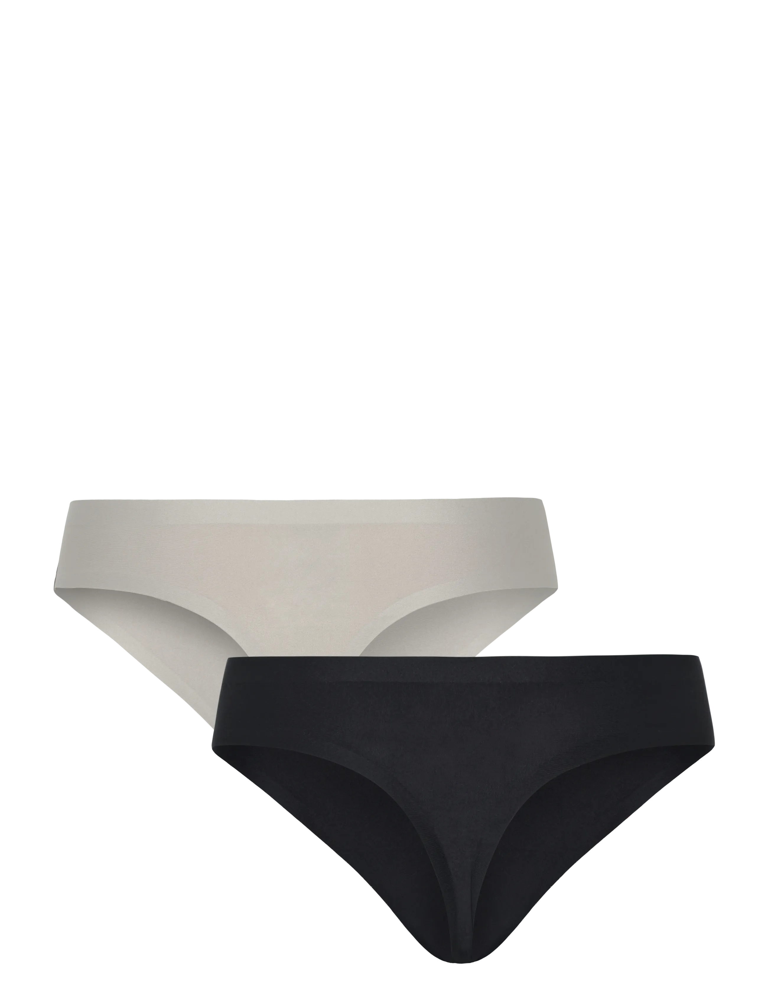 Pure lime - Invisible Microfiber Thong 2 Pack - lowest prices - light sand/black - 1