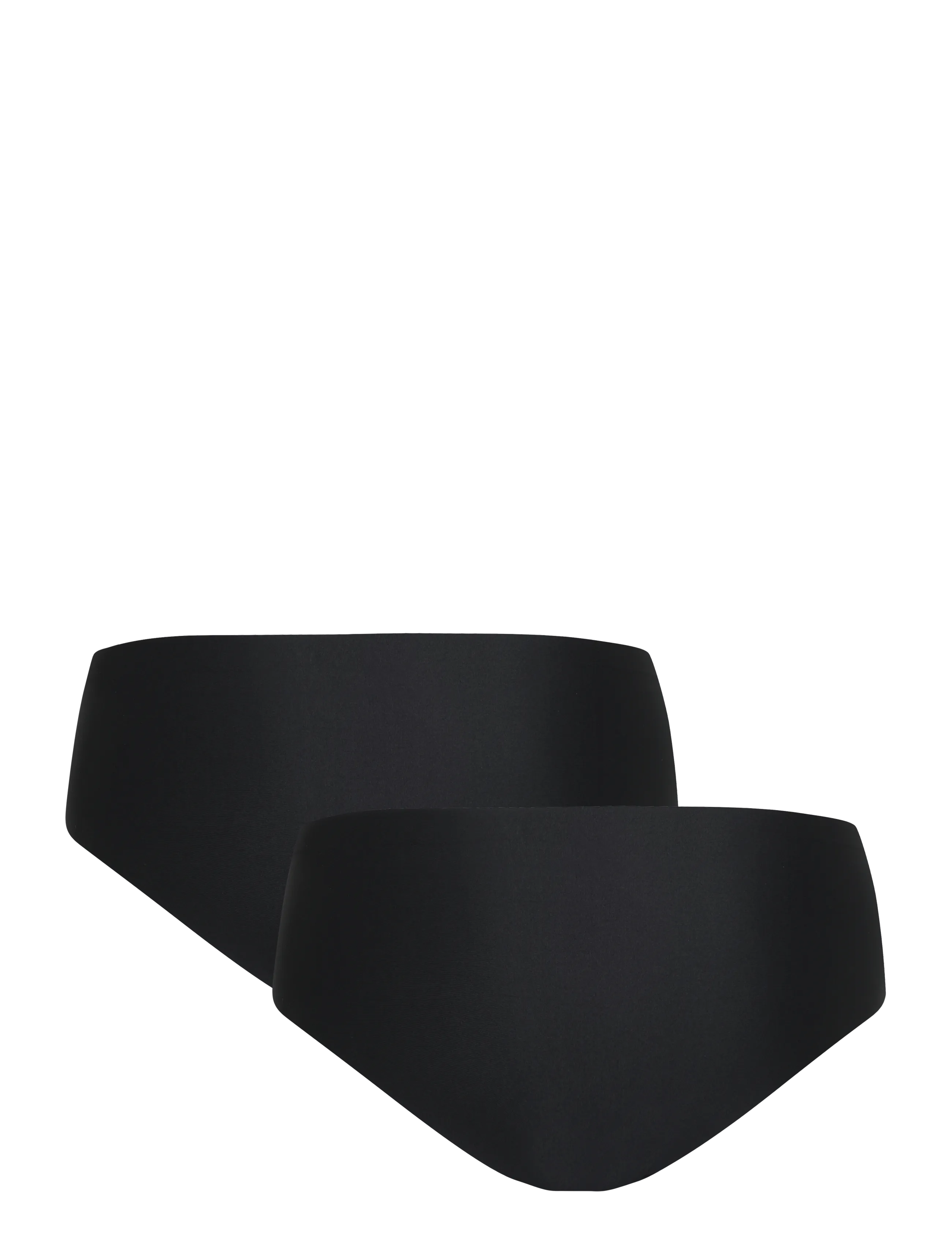 Pure lime - Invisible Microfiber Hipster 2 Pack - seamless panties - black/black - 1