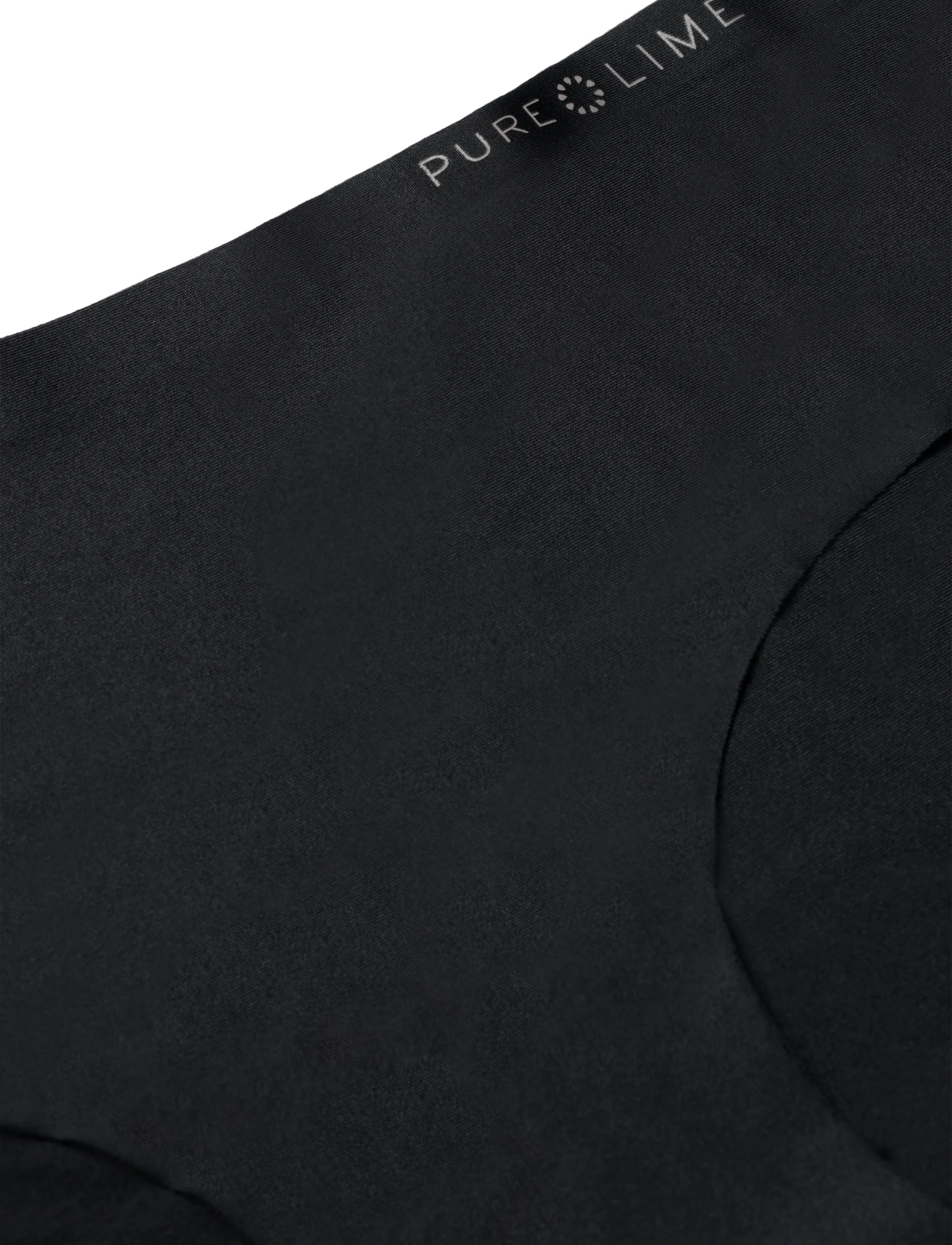 Pure lime - Invisible Microfiber Hipster 2 Pack - seamless panties - black/black - 2