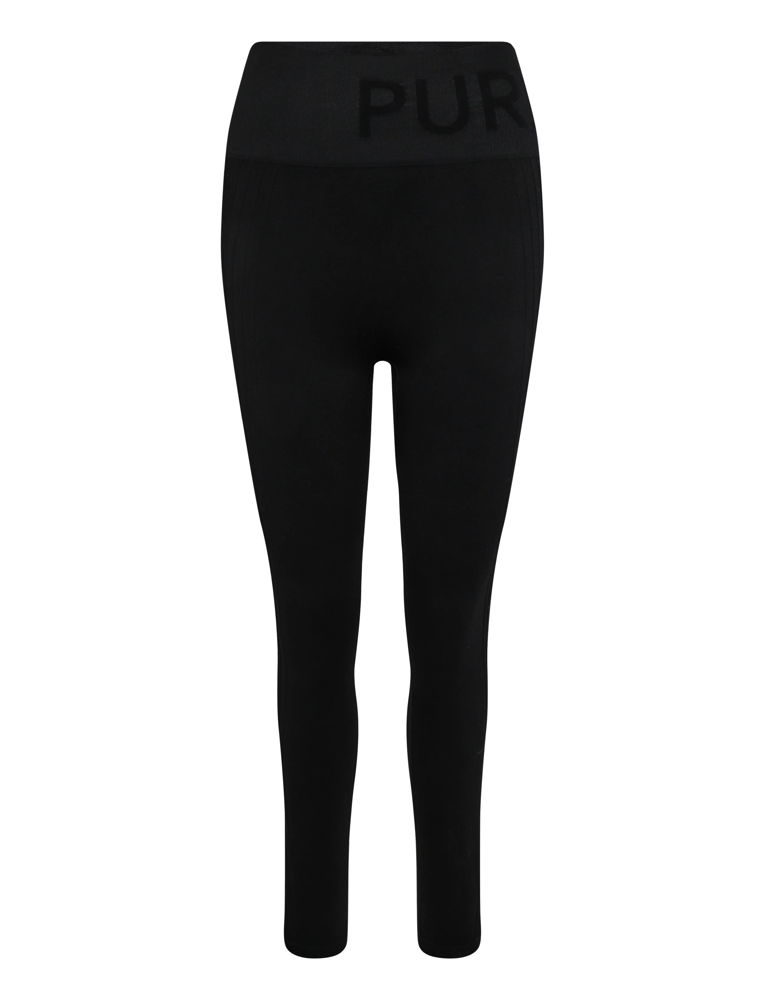 Pure lime GRS Seamless Tights - Pure lime - BLACK / black