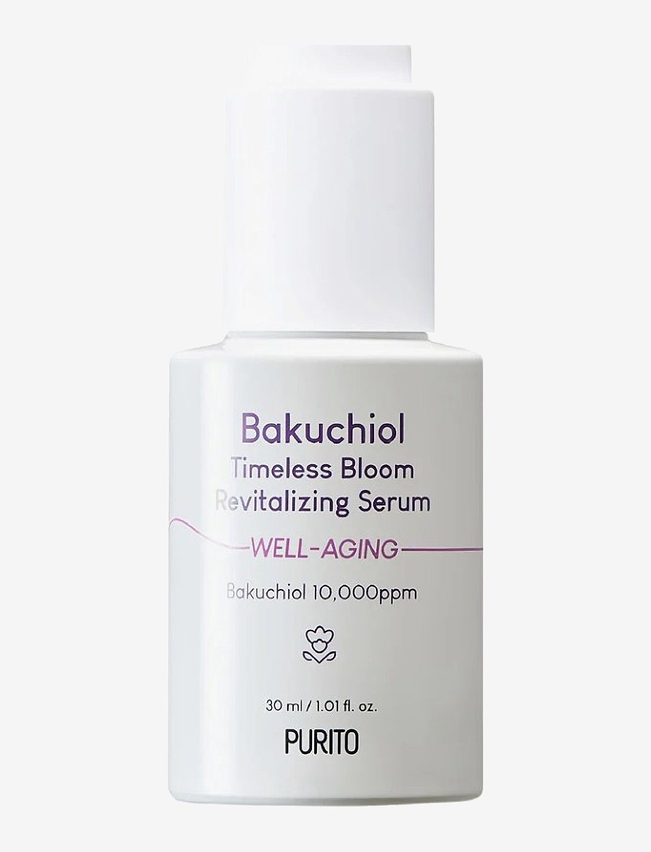 Purito - Bakuchiol Timeless Bloom Revitalizing Serum - serum - clear - 0