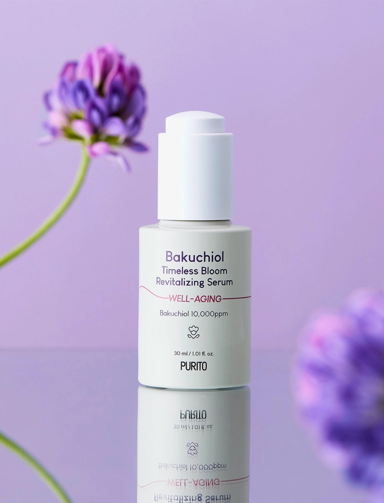Purito Seoul - Timeless Bloom Bakuchiol Serum - serumi - clear - 2