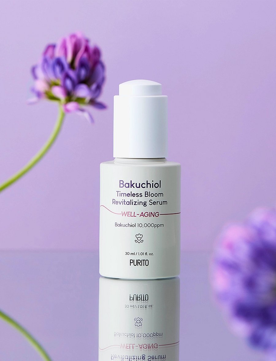 Purito Seoul - Timeless Bloom Bakuchiol Serum - seerumid - clear - 2