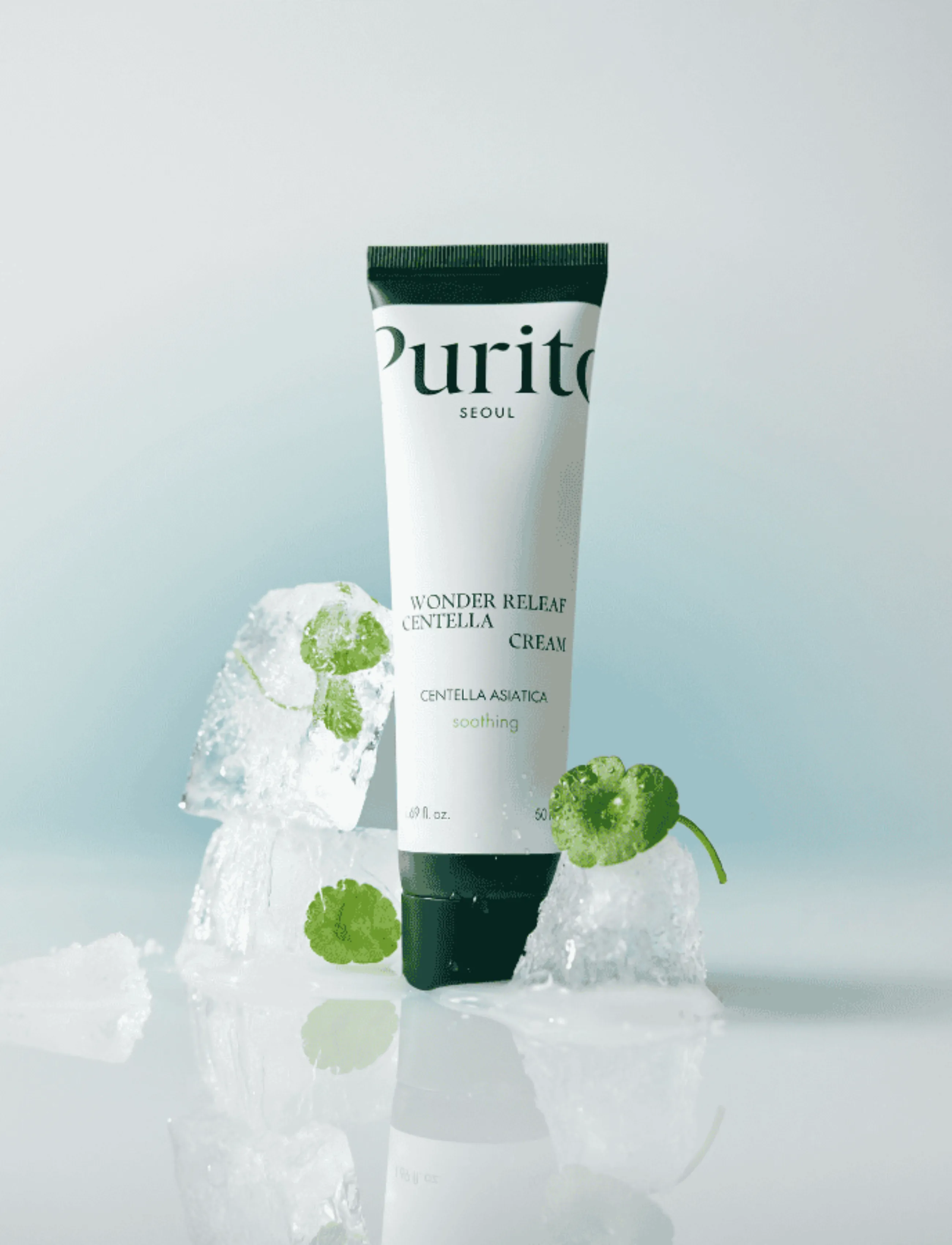 Purito Seoul Wonder Releaf Centella Cream, 50 ml, Nude, Fugtighedscreme > Dagcreme, Dame