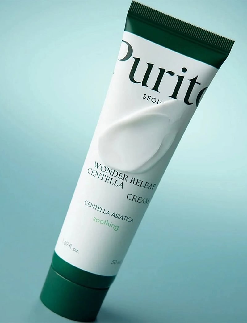 Purito Seoul - Wonder Releaf Centella Cream - päevakreemid - clear - 2