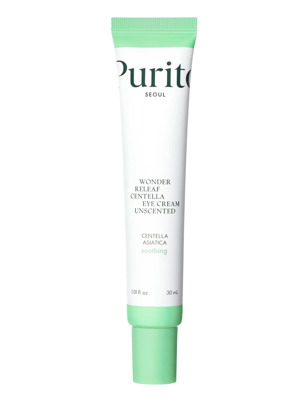Purito Wonder Releaf Centella Eye Cream Unscented - Hyaluronsyra - CLEAR / undefined