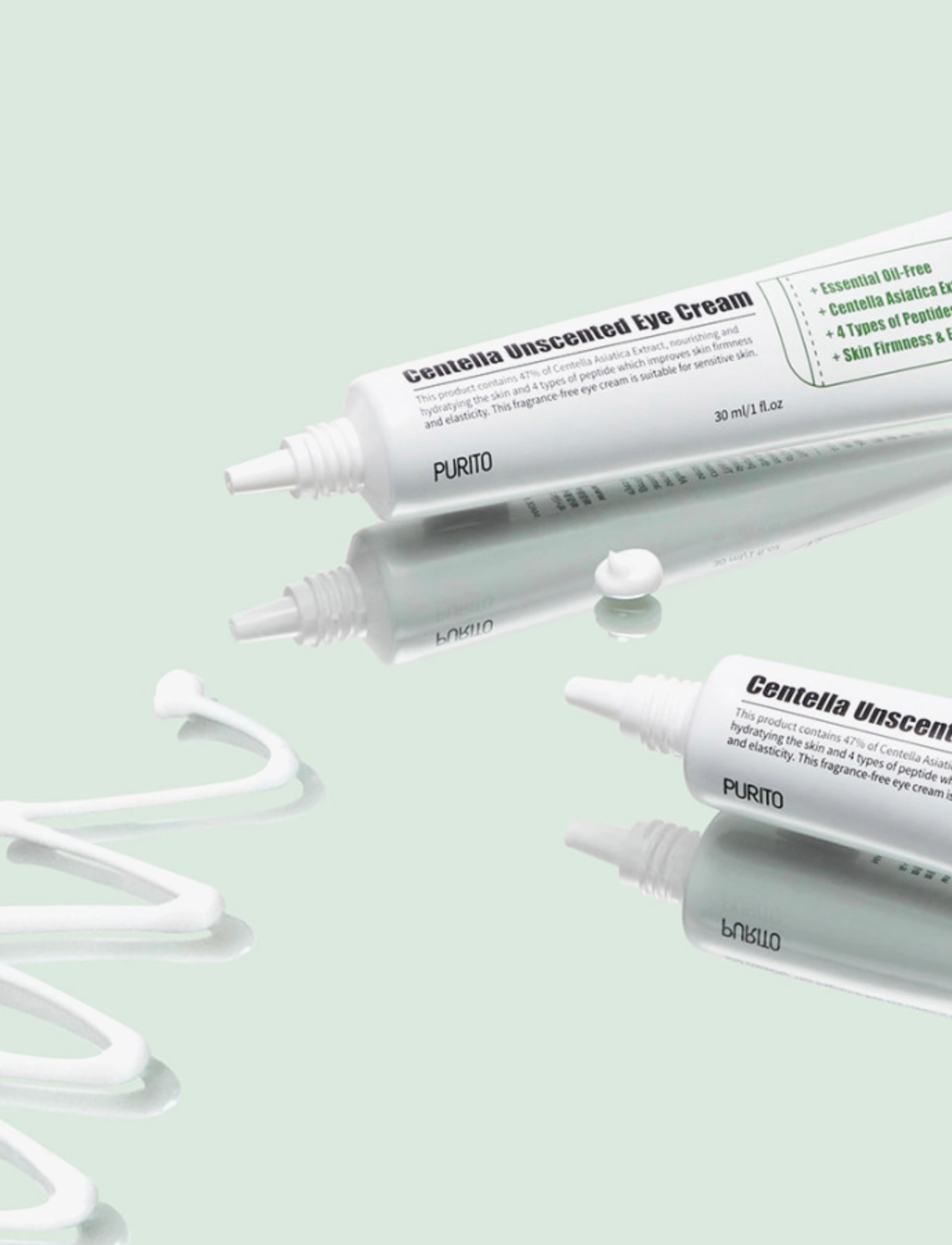 Purito Skincare Wonder Releaf Centella Eye Cream Unscented ögonvård dam – bild 4