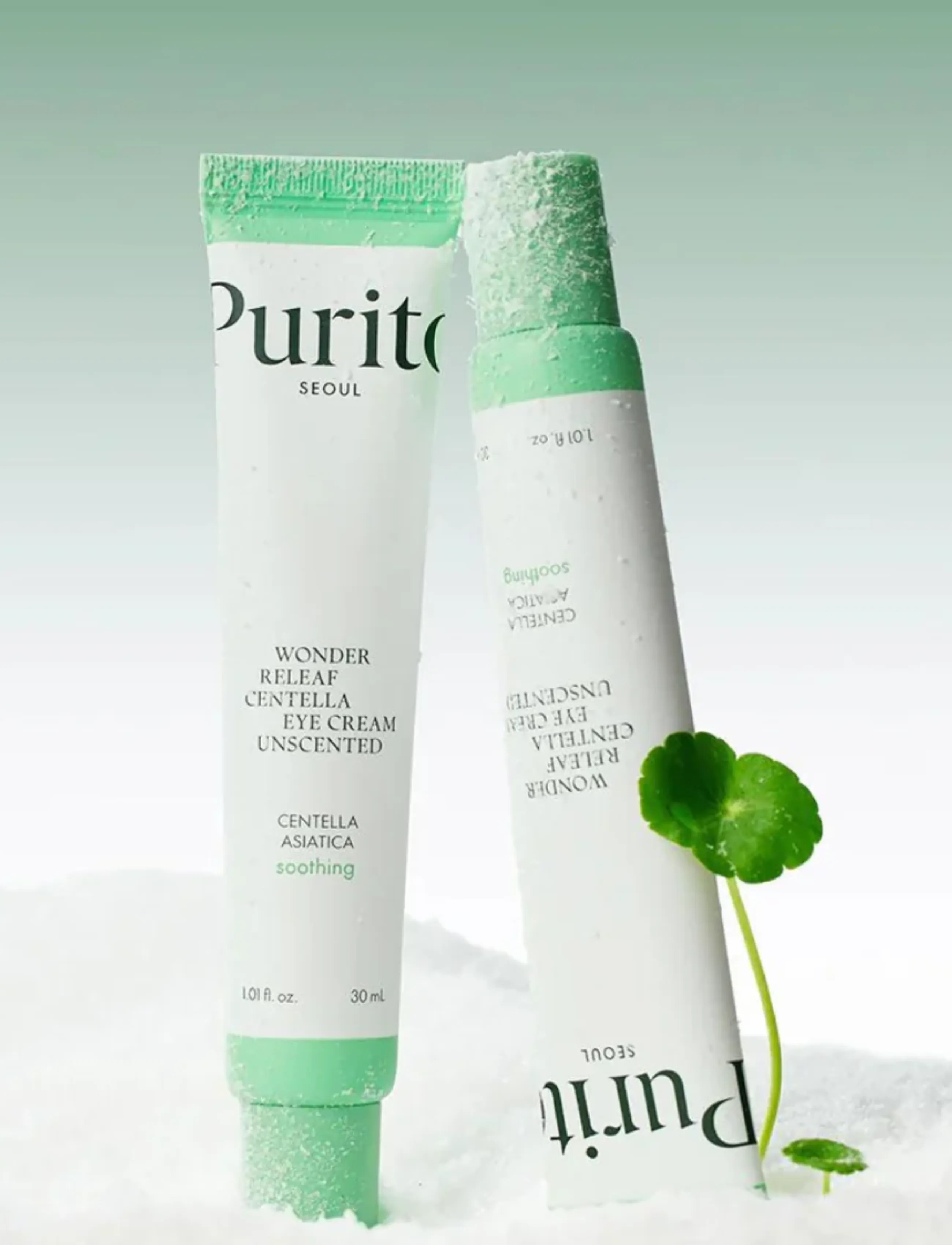 Purito Seoul - Wonder Releaf Centella Eye Cream Unscented - Ögonkräm - clear - 2