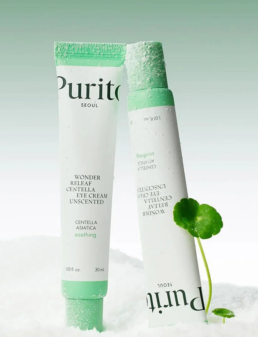 Purito Seoul - Wonder Releaf Centella Eye Cream Unscented - silmakreem - clear - 2