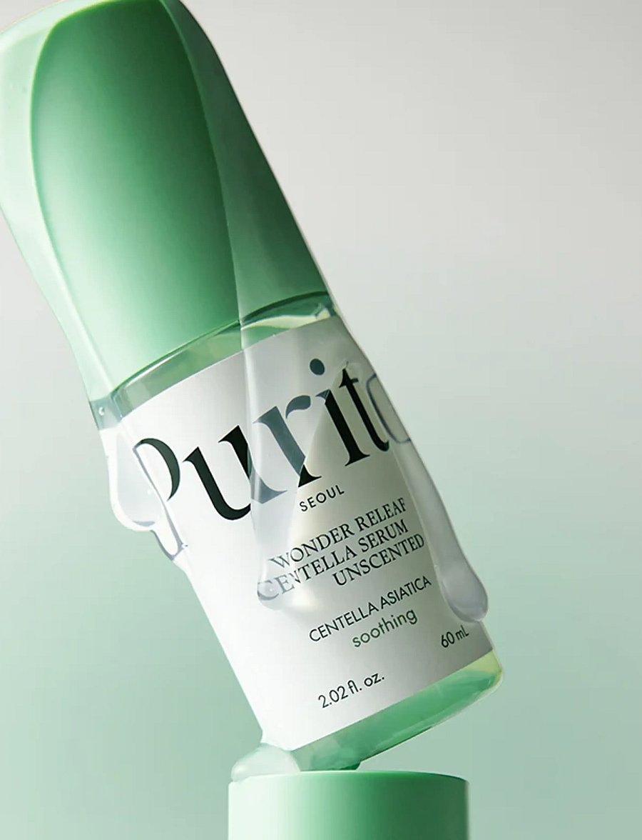Purito Seoul - Wonder Releaf Centella Mini Kit Unscented - gåvoset - clear - 2
