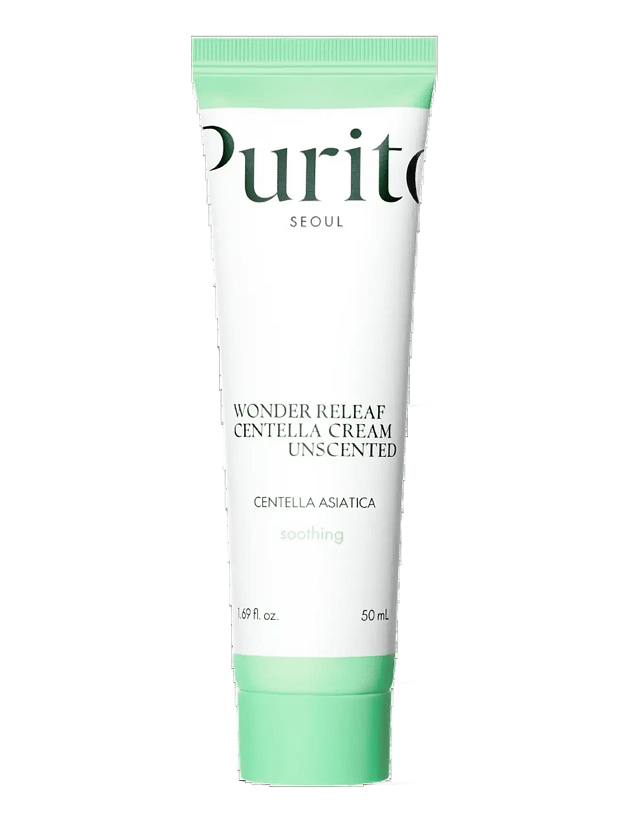 Purito Seoul - Wonder Releaf Centella Cream Unscented - päevakreemid - clear - 1