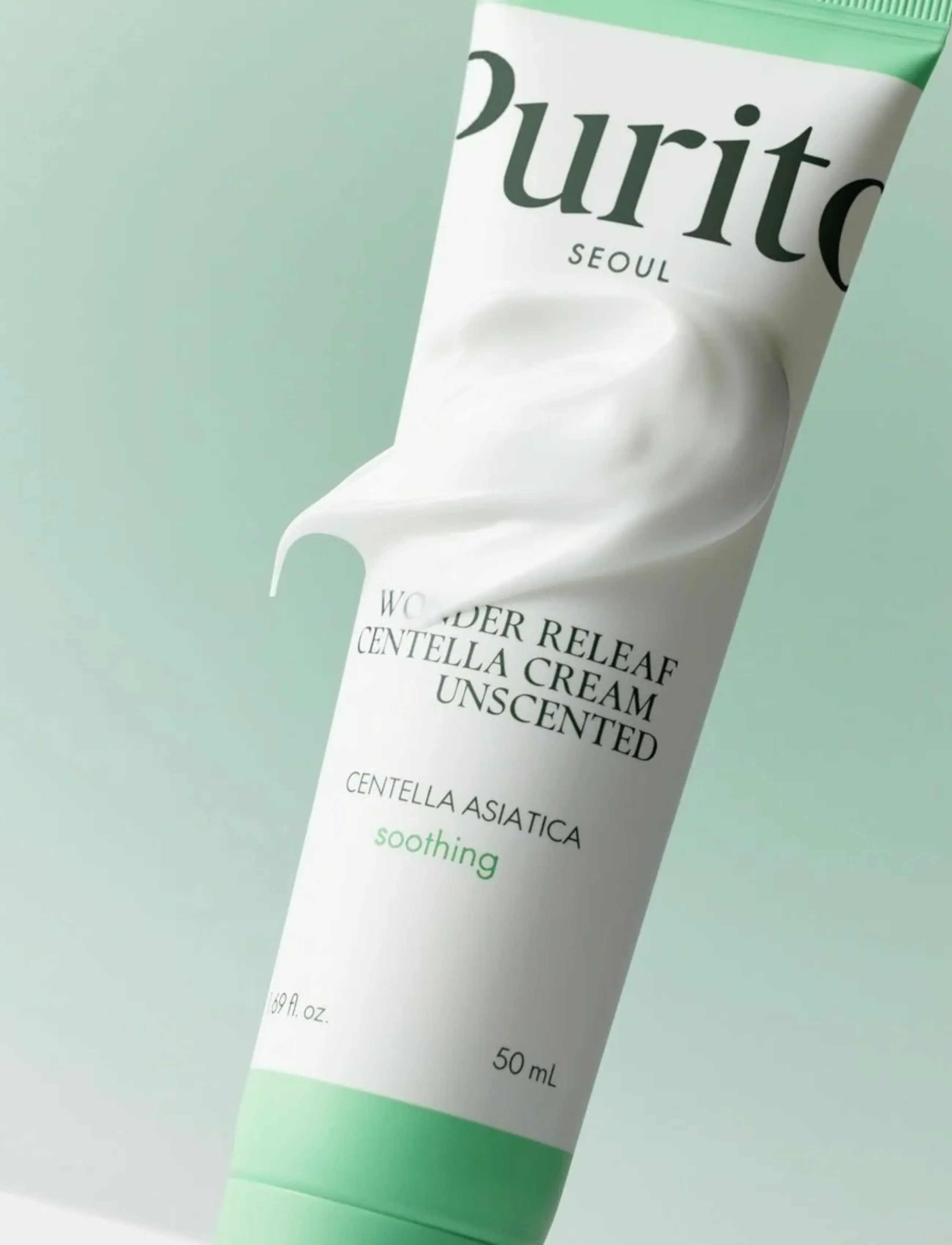 Purito Seoul - Wonder Releaf Centella Cream Unscented - dagcremer - clear - 2