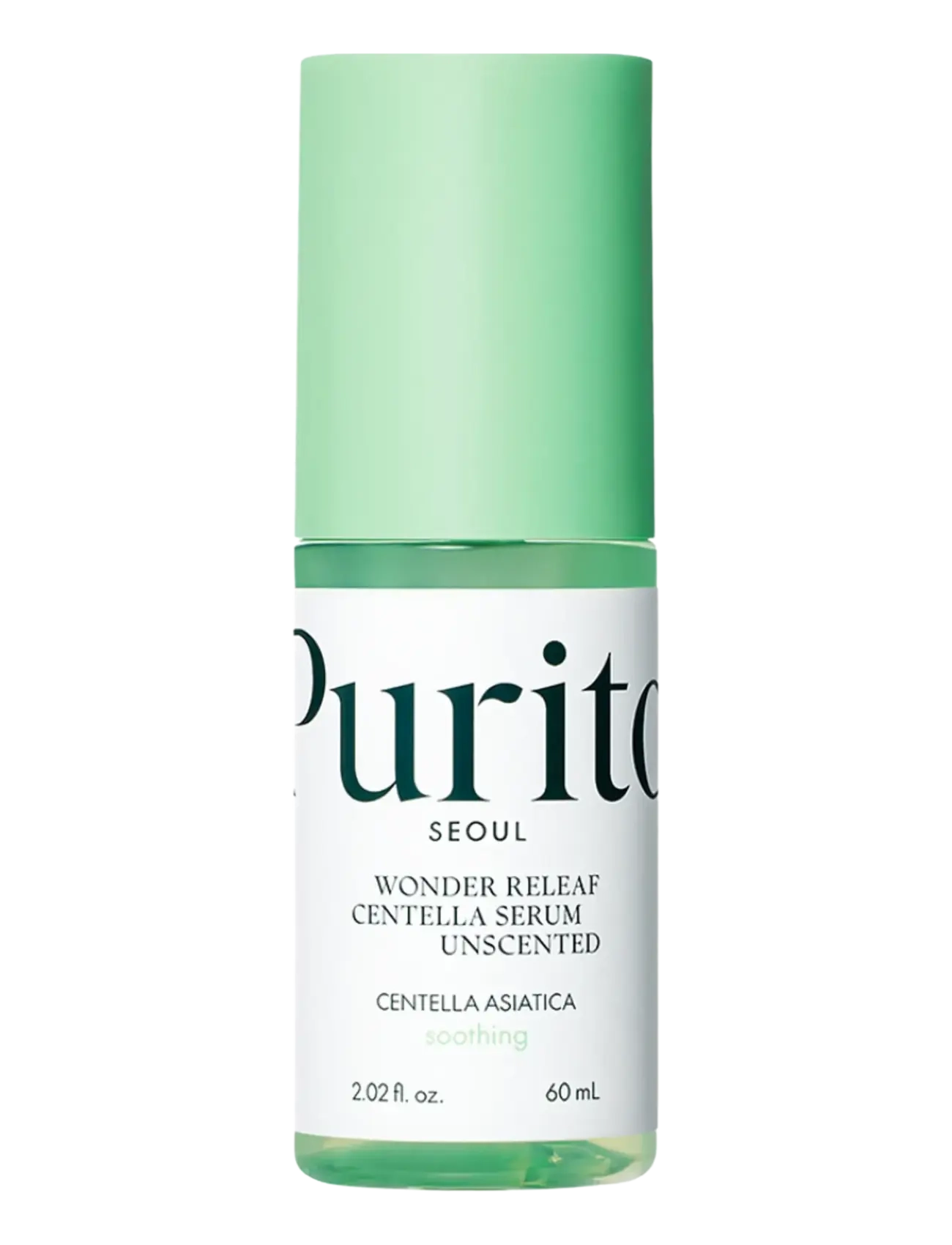 Purito Seoul Wonder Releaf Centella Serum Unscented, Serum, Nude, Str: 60 ml