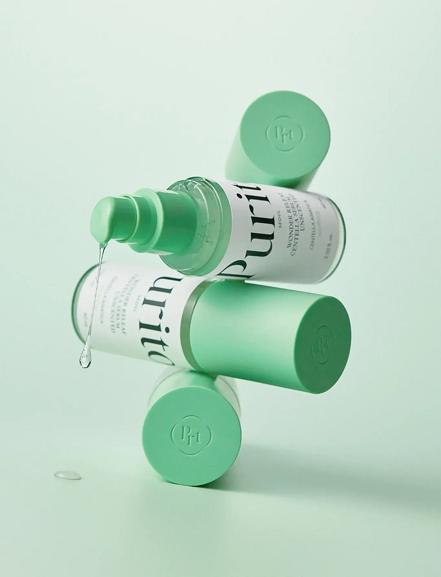 Purito Seoul - Wonder Releaf Centella Serum Unscented - seerumid - clear - 0