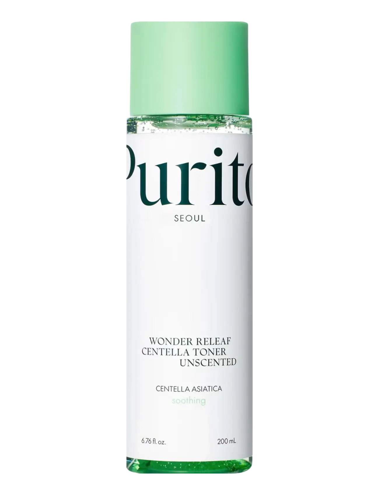 Purito Seoul Wonder Releaf Centella Toner Unscented, Toner, Nude, Str: 200 ml