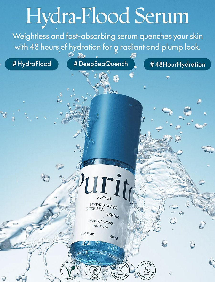 Purito Seoul - Hydro wave deep sea serum - seerumid - clear - 4