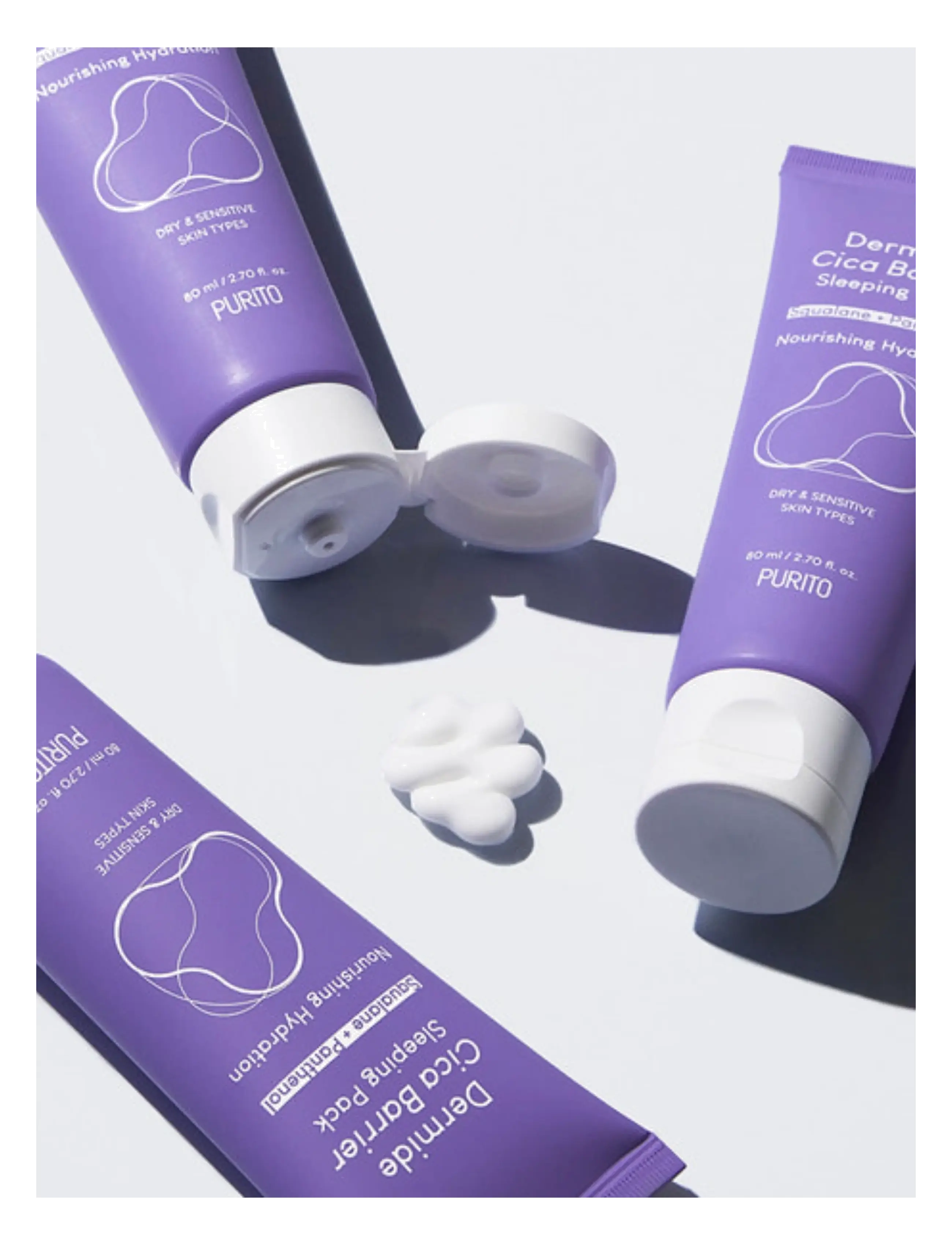 Purito Seoul - Dermide Cica Barrier Sleeping Pack - natcremer - clear - 2